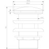 Донный клапан LEMARK JASMINE LM6680B