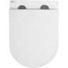 Унитаз LEMARK GLAZER подвесной, безободковый, сиденье микролифт, смыв вихревой Торнадо 3.0, белый глянец 9614003
